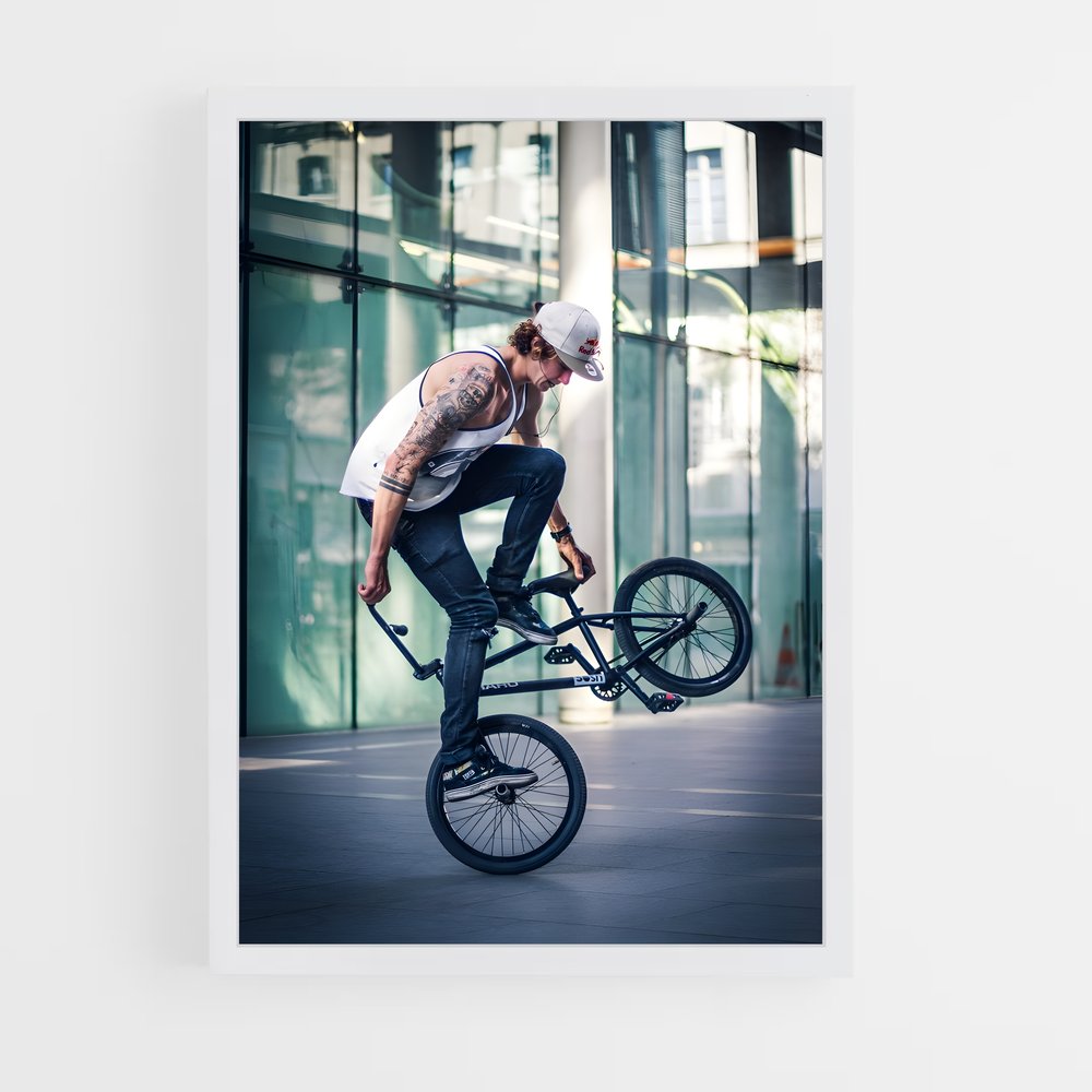 Poster Trickster à Vélo – affiche BMX (vue 3)